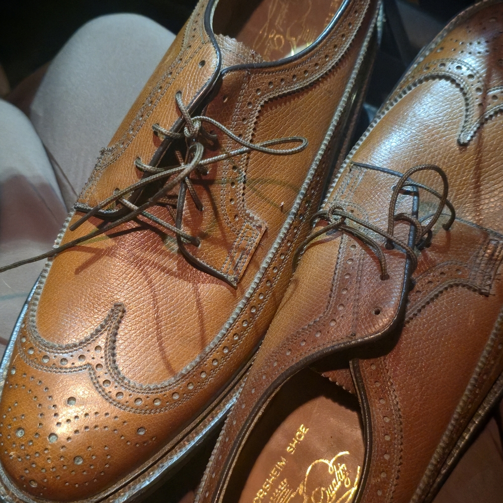 Florsheim Tan Leather Men's Oxfords